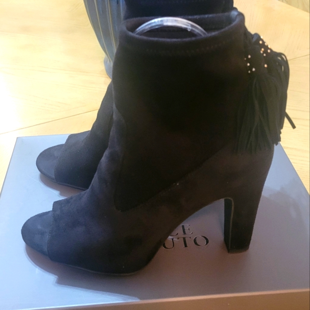 Suede Booties - image 1